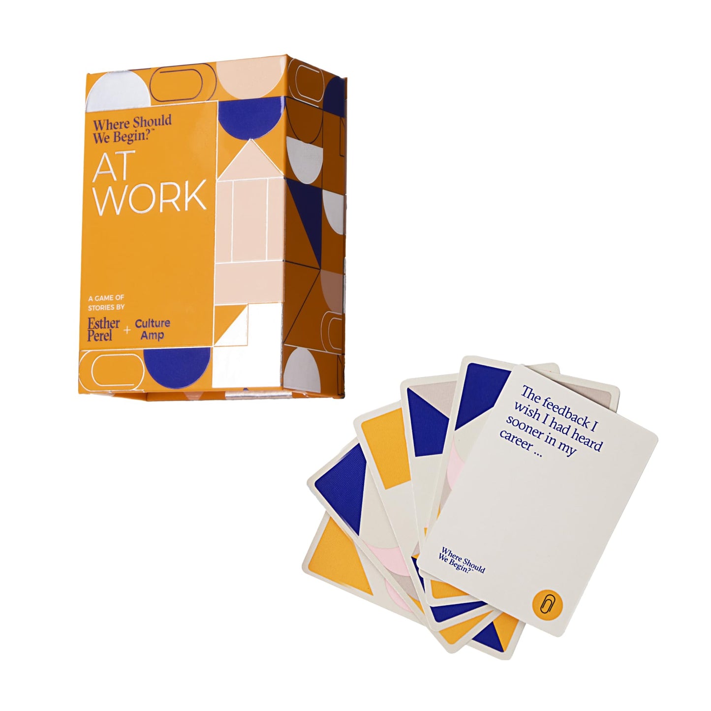 Where Should We Begin? at Work — 100 Conversation Cards for Teams by Esther Perel & Culture Amp