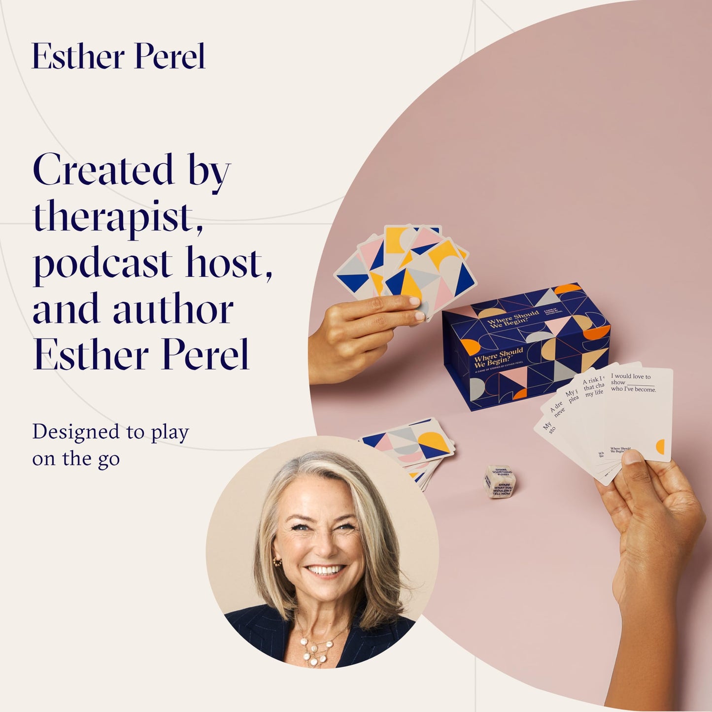 ESTHER PEREL Where Should We Begin? Conversation Cards – 200 Prompts for Couples & Friends (2nd Edition)