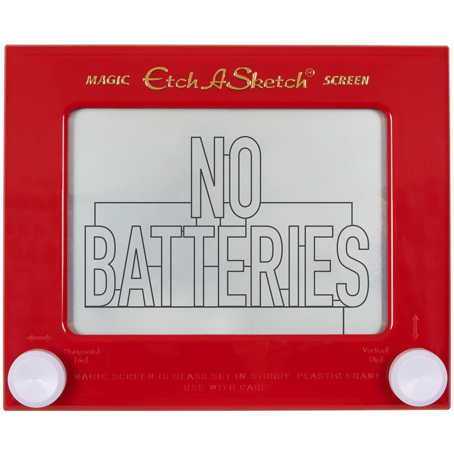 Etch A Sketch Classic Red Drawing Toy with Magic Screen | Ages 3+