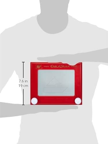 Etch A Sketch Classic Red Drawing Toy with Magic Screen | Ages 3+