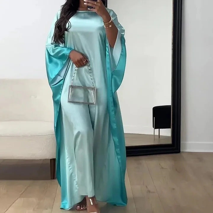 Ethnic Long Sleeve Maxi Dress