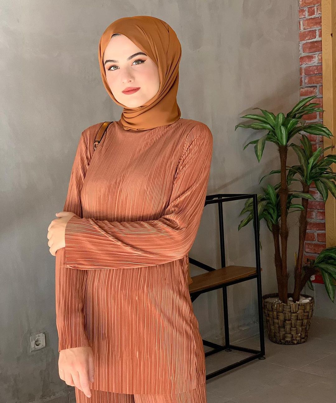 Ethnic Style Loose Casual Pleated 2-Pieces Suit