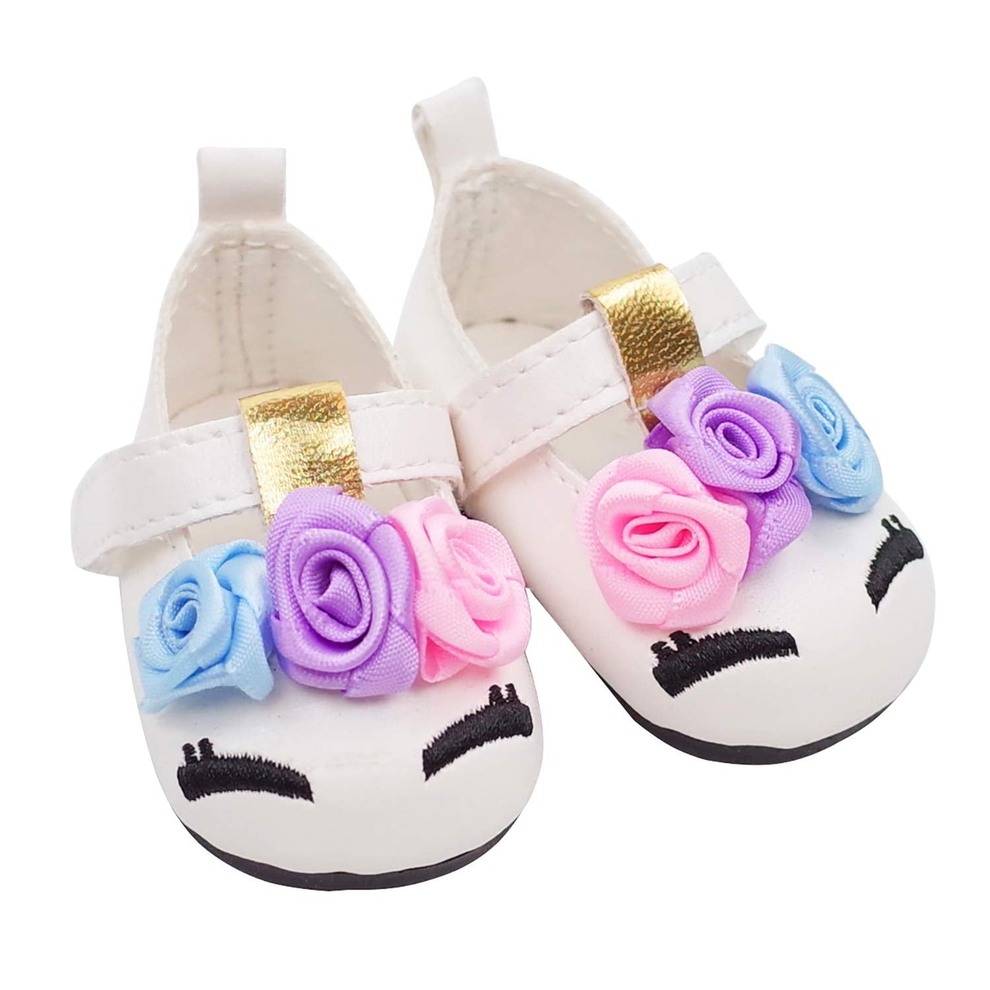 Etistta 6 Pairs Doll Shoes & 2 Socks Set for 18-Inch American Dolls | Boots, Slippers, Sandals & More