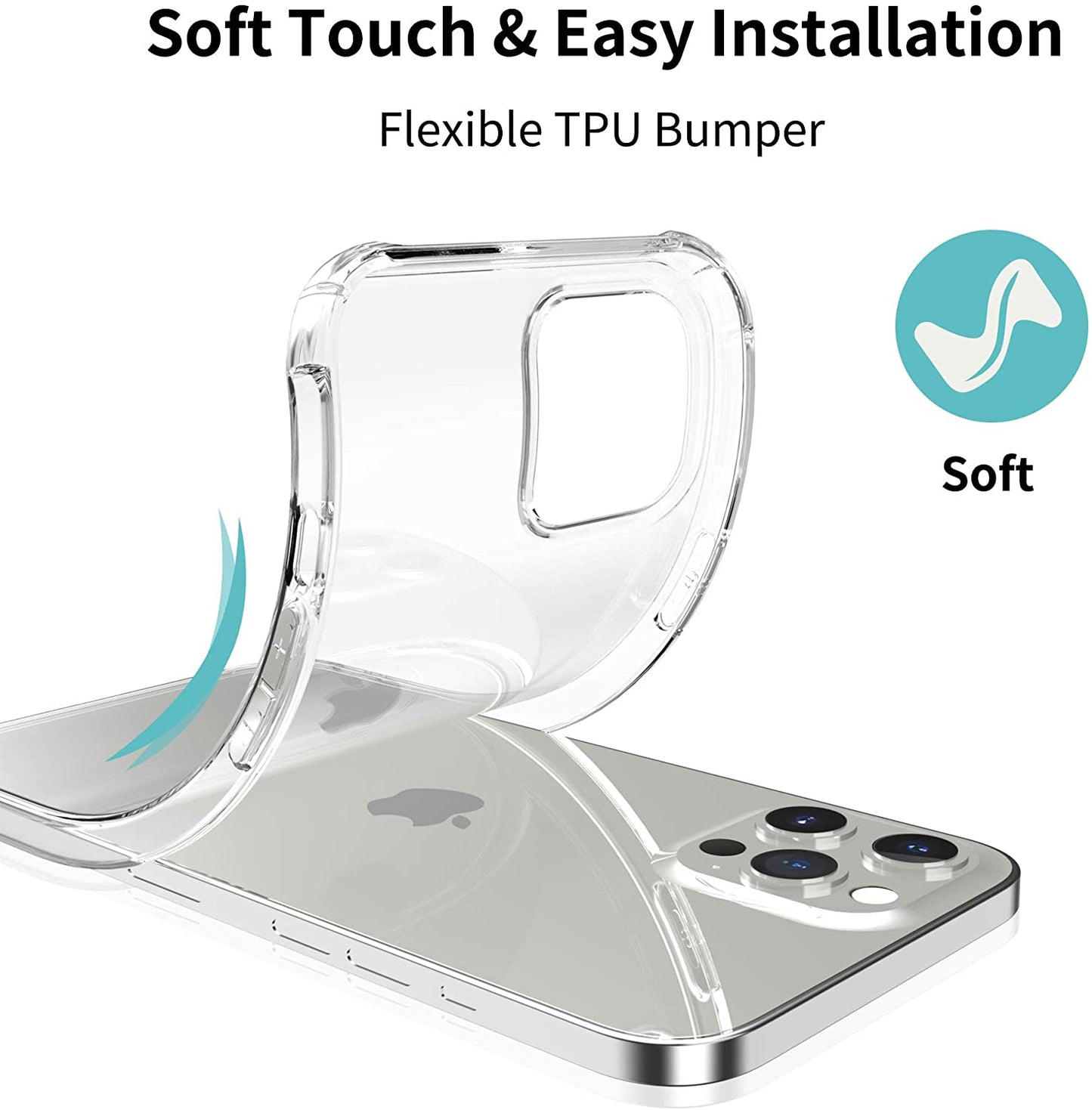 TPU Gel Clear Case - For iPhone 12 Mini