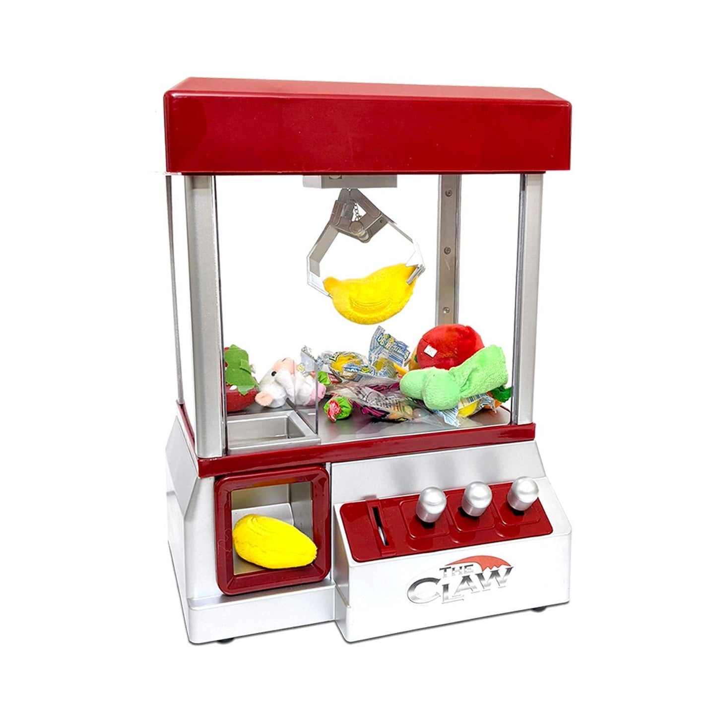 Etna Electronic Arcade Claw Machine Mini Candy Prize Dispenser – With Sound