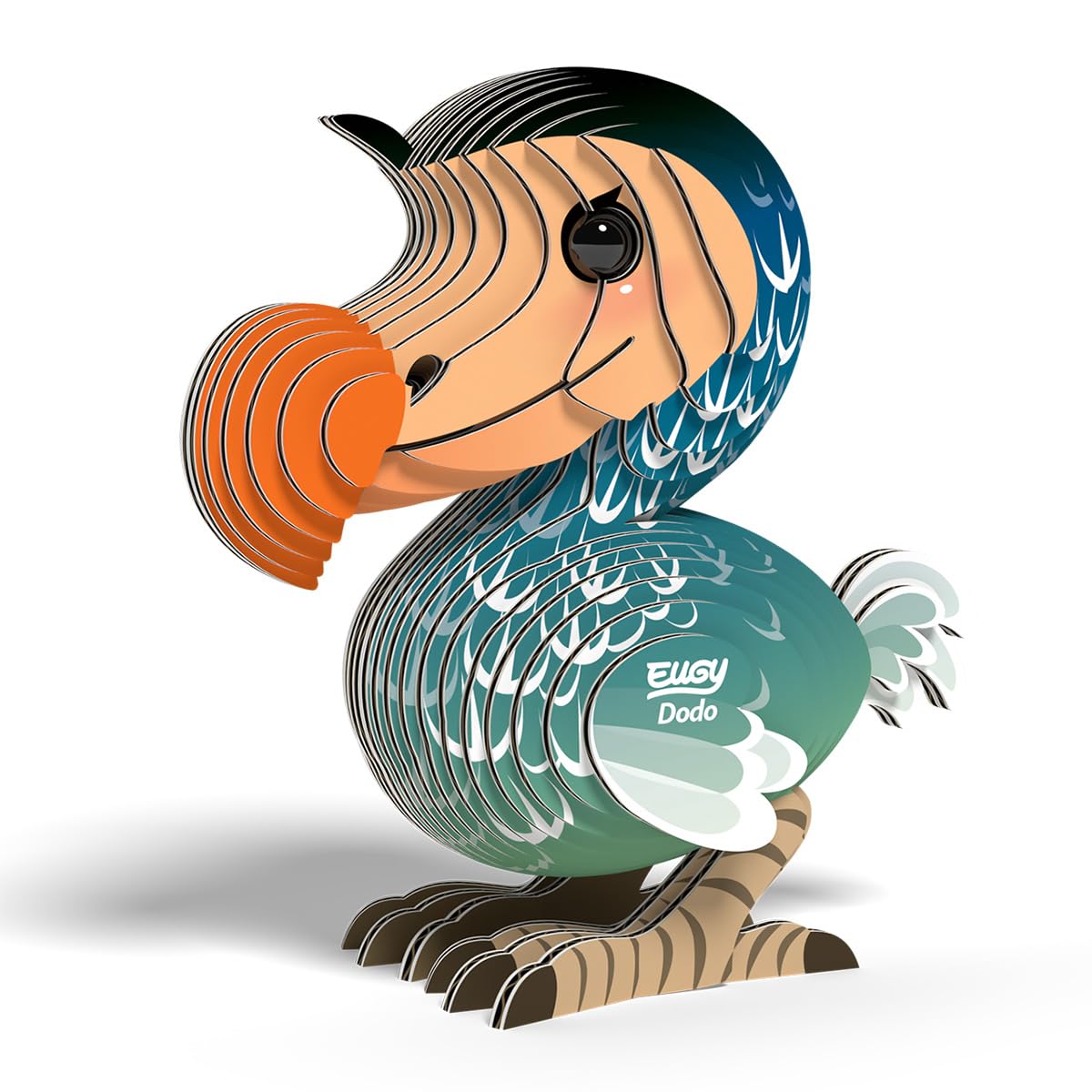 Eugy Dodo 3D Puzzle – 30-Piece Eco-Friendly Educational Toy by EUGY