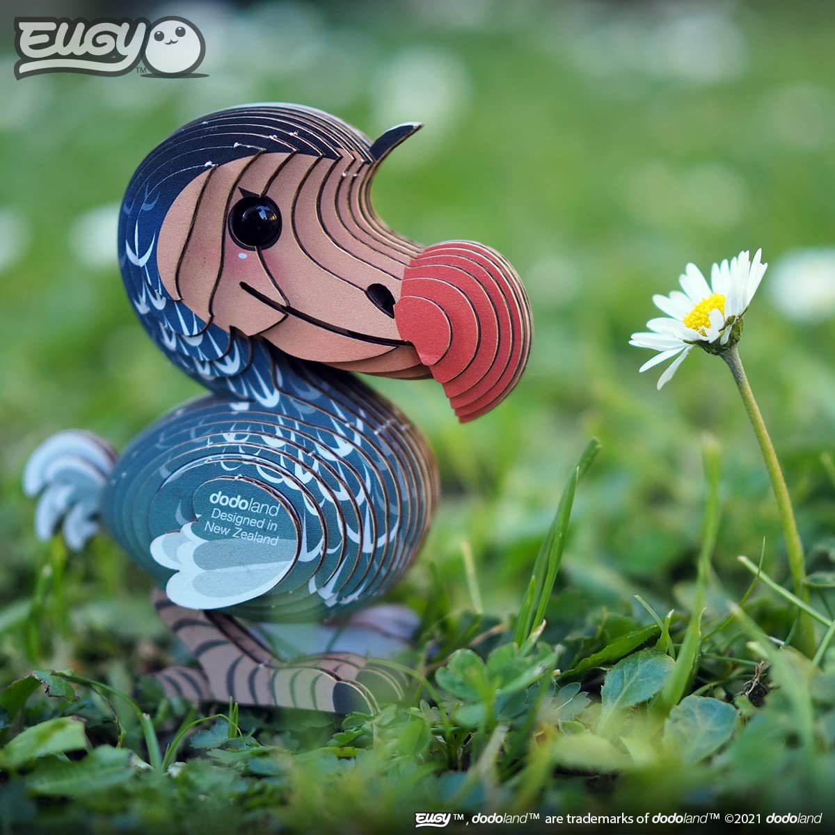 Eugy Dodo 3D Puzzle – 30-Piece Eco-Friendly Educational Toy by EUGY