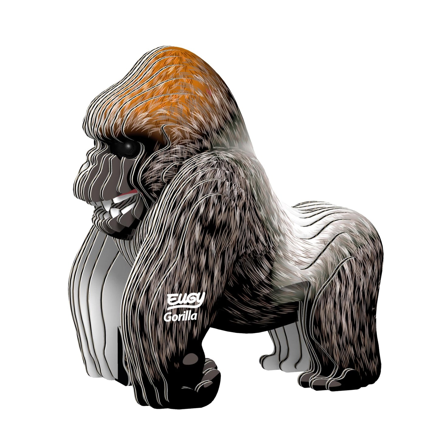 EUGY Gorilla 3D Puzzle – 32-Piece Eco-Friendly Educational Toy for Kids 6+