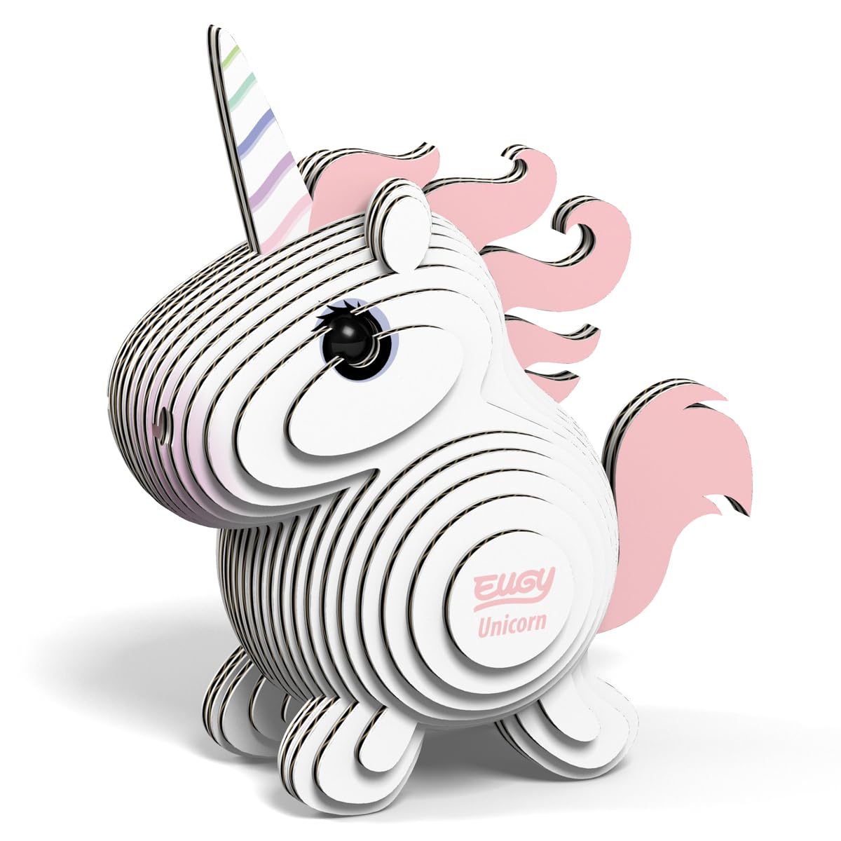 Eugy Unicorn 3D Puzzle – 28-Piece Eco-Friendly Educational Toy for Kids 6+