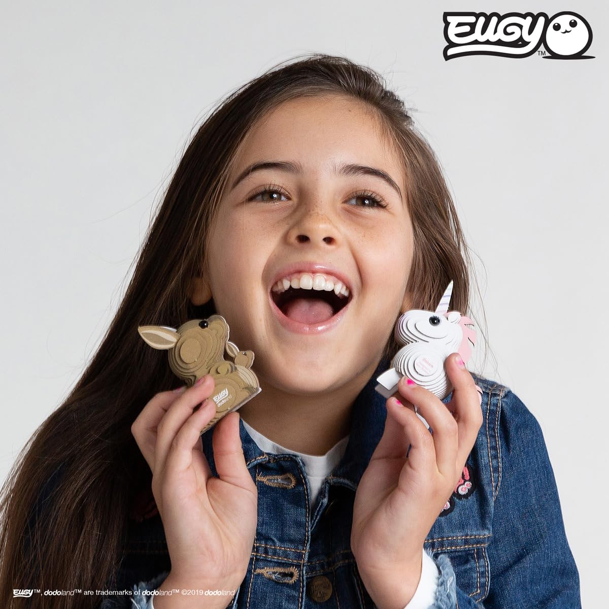 Eugy Unicorn 3D Puzzle – 28-Piece Eco-Friendly Educational Toy for Kids 6+