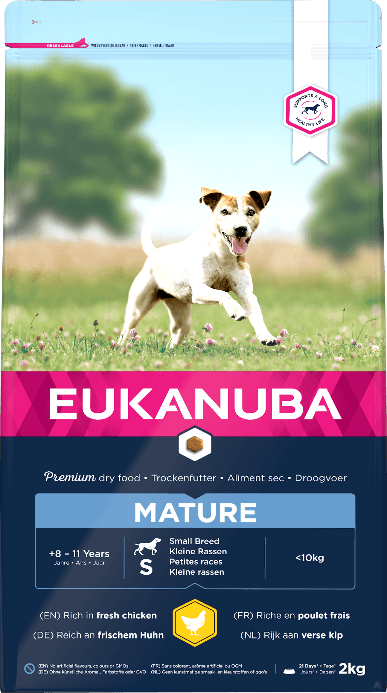 Eukanuba Mature Sml Brd Chicken 4x2kg