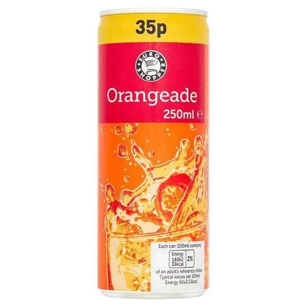 Euro Shopper Orangeade 250ml (Case of 24)