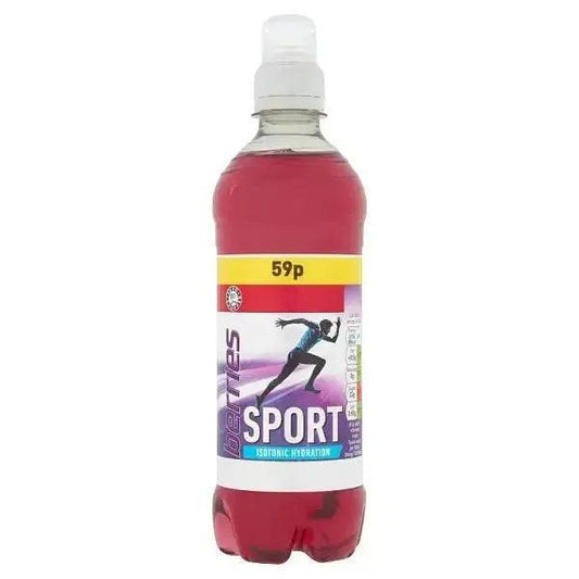 Euro Shopper Sport Isotonic Hydration Berries 500ml (Case of 12)