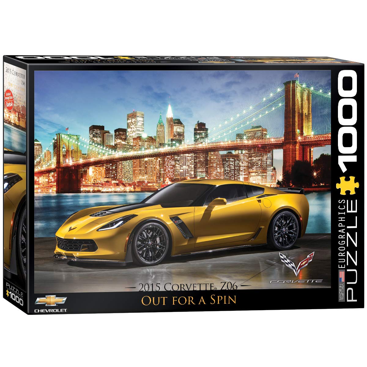 EuroGraphics 2015 Chevrolet Corvette Z06 Out for a Spin – 1000-Piece Puzzle
