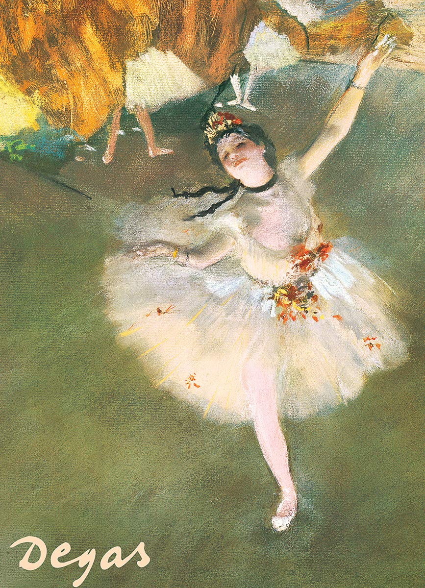 EuroGraphics Ballerina by Degas 1000-Piece Puzzle | Premium Eco-Friendly Jigsaw