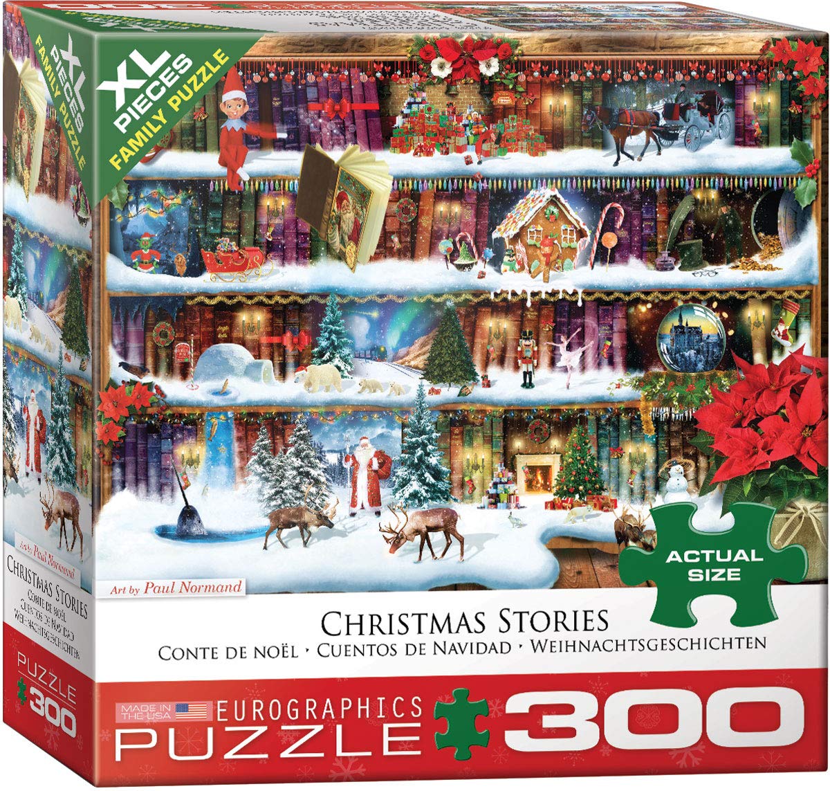 EuroGraphics Christmas Stories by Paul Normand — 300-Piece Puzzle