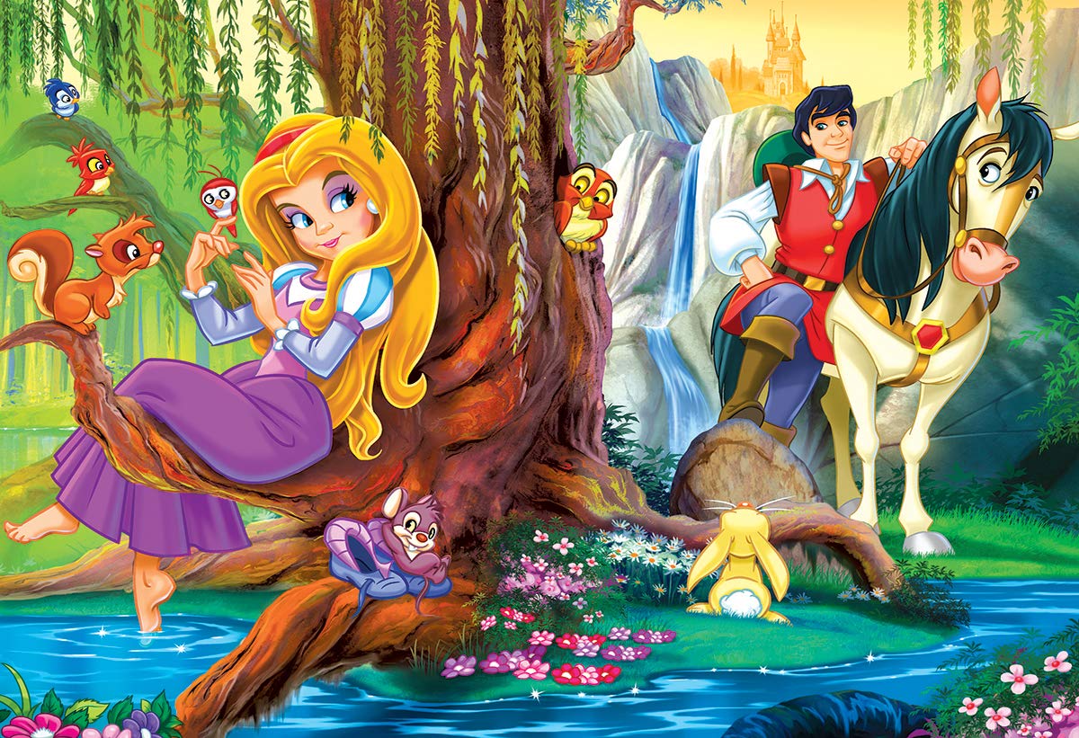 EuroGraphics Day in the Forest 100-Piece Puzzle – Durable Family Jigsaw