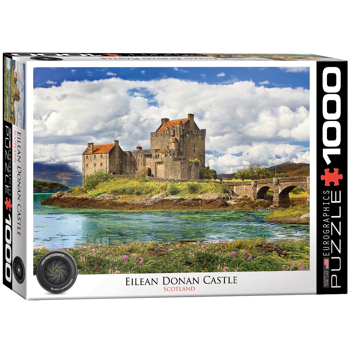 EuroGraphics Eilean Donan Castle - Scotland 1000-Piece Puzzle