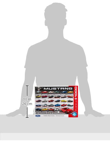 EuroGraphics Ford Mustang Evolution 1000-Piece Puzzle – 50th Anniversary Edition