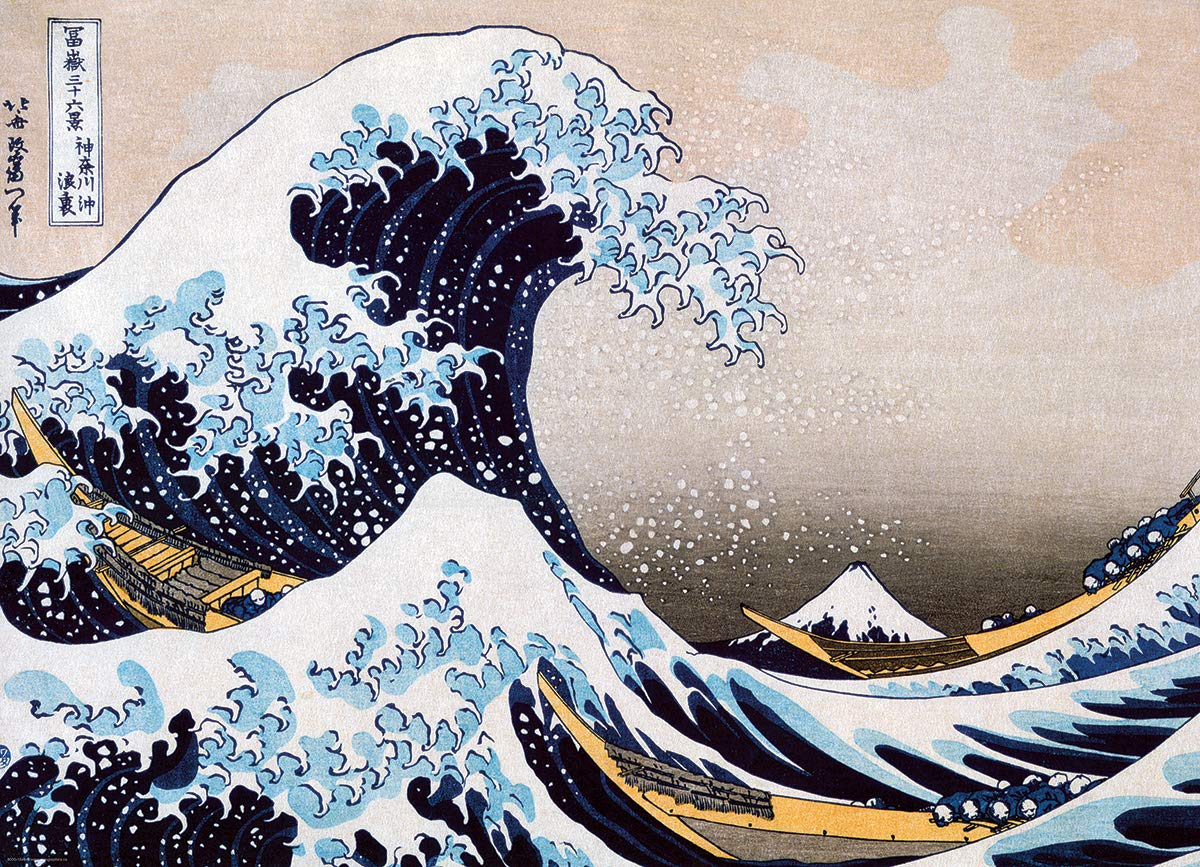 EuroGraphics Great Wave Kanagawa Puzzle (1000-Piece) – Model 6000-1545