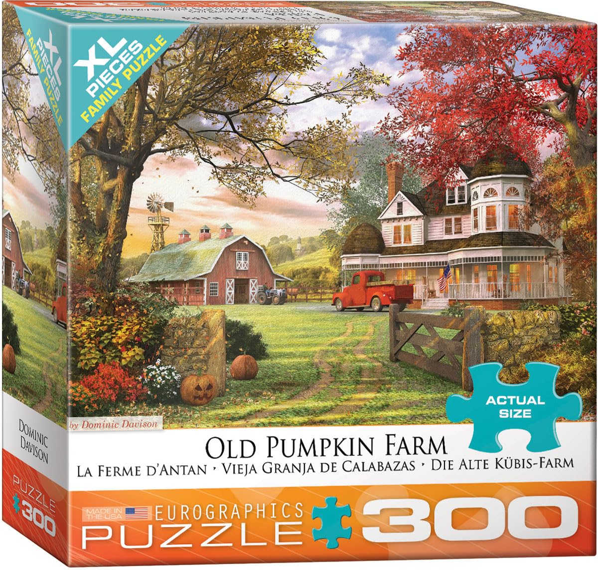 EuroGraphics Old Pumpkin Farm — 300-Piece Puzzle | 19.25 x 26.75 Finished Size