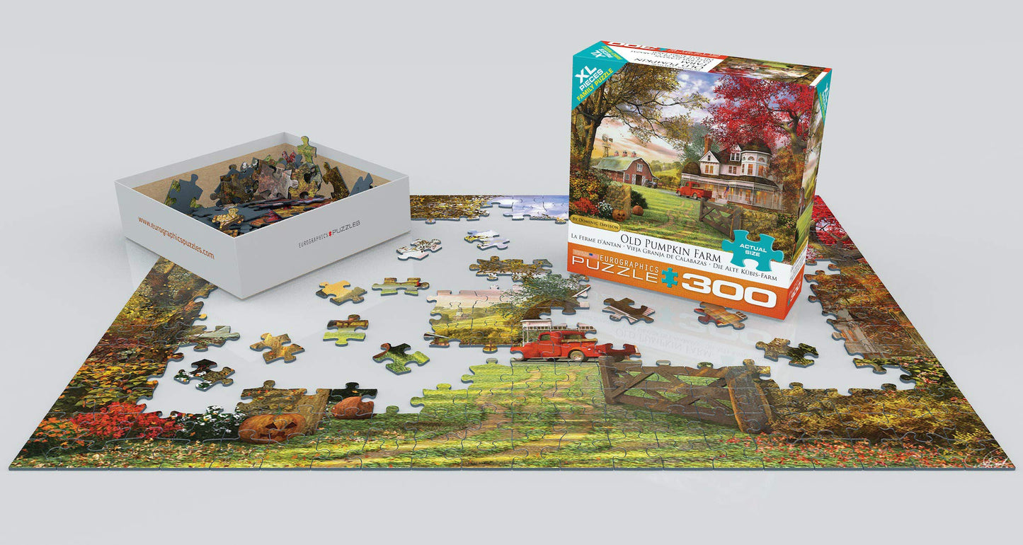 EuroGraphics Old Pumpkin Farm — 300-Piece Puzzle | 19.25 x 26.75 Finished Size