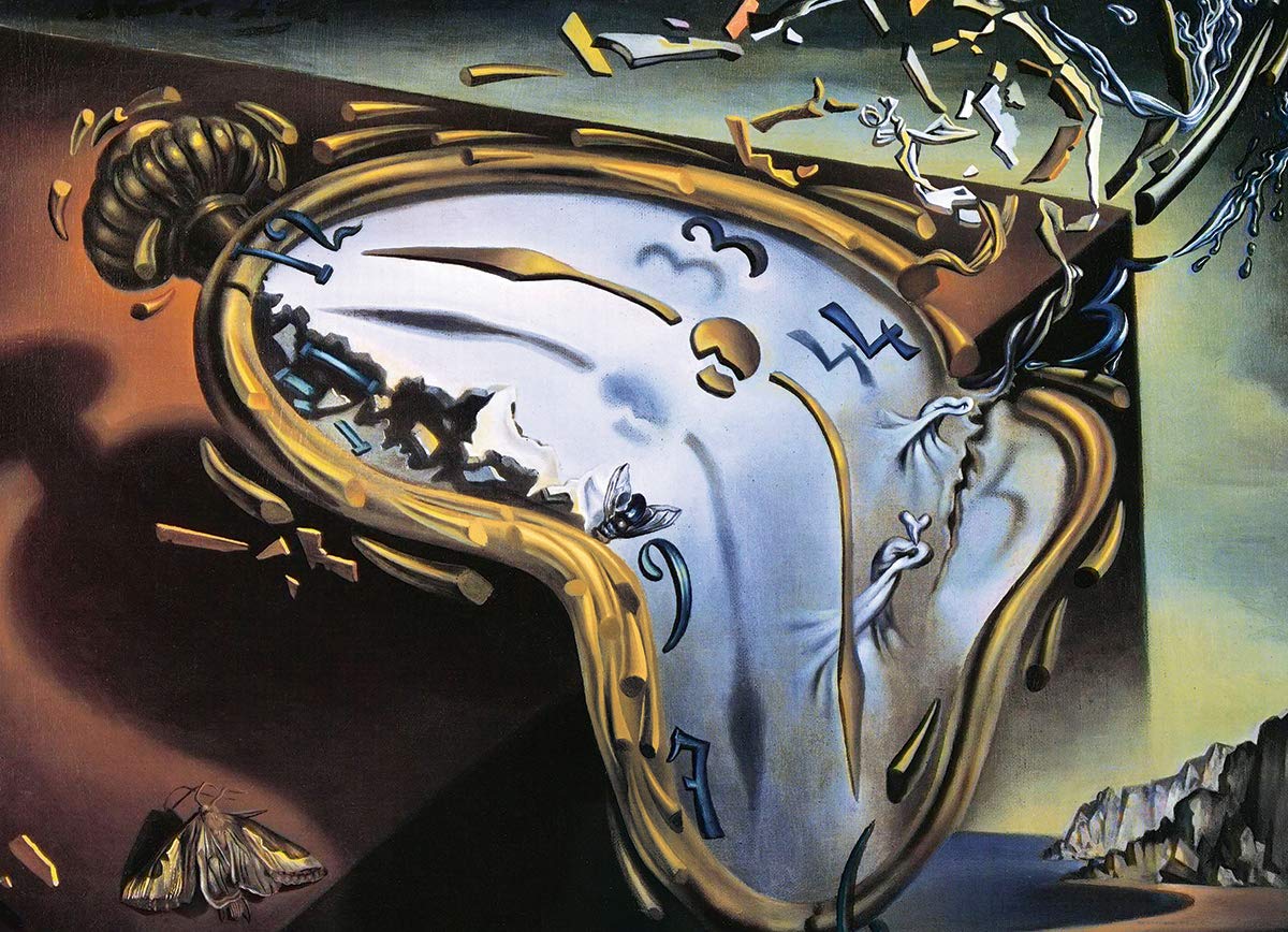 EuroGraphics Soft Watch Melting Clock 1000-Piece Puzzle – Salvador Dalí