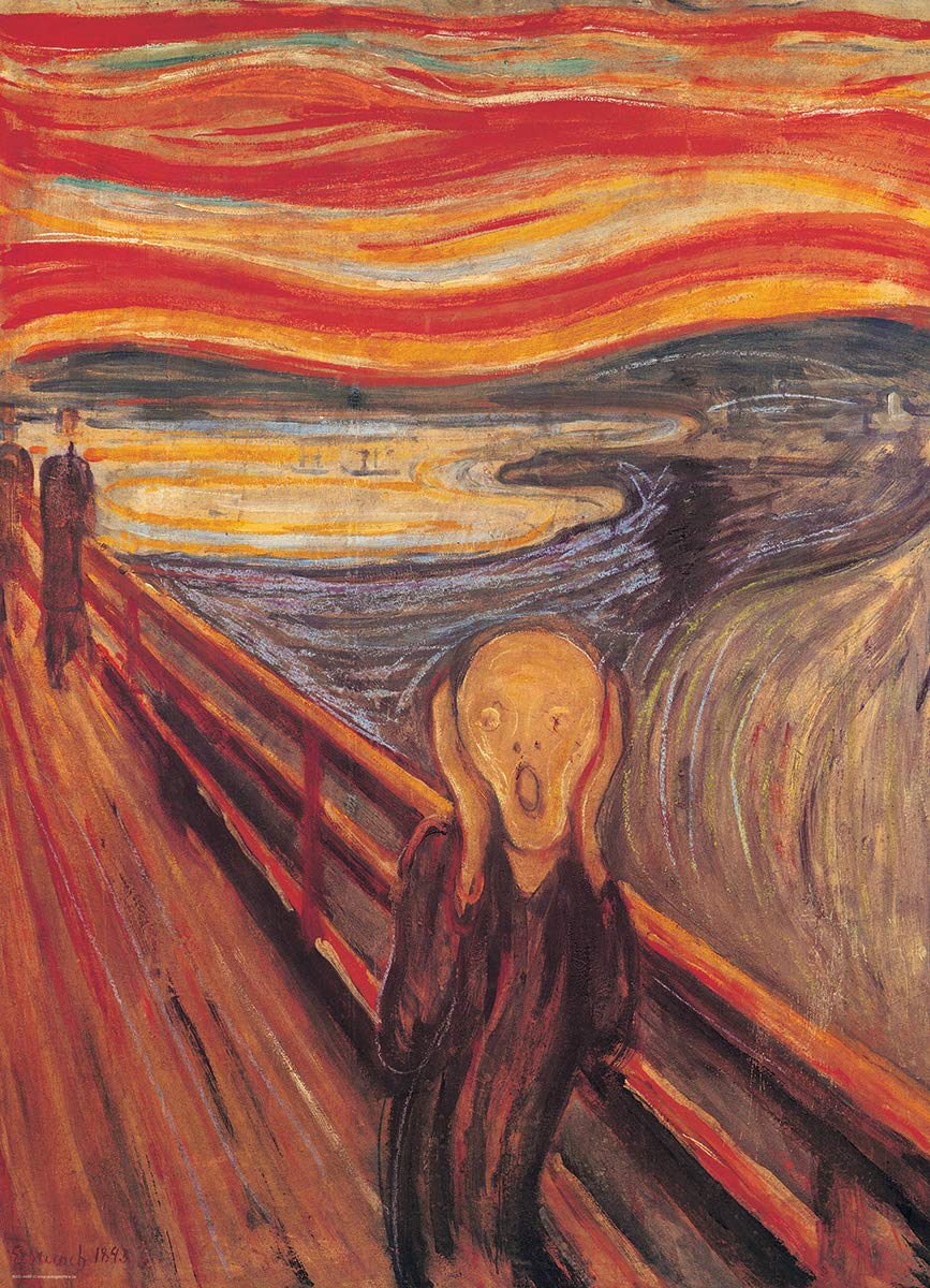 EuroGraphics The Scream by Edvard Munch Puzzle – 1000-Piece (Model 6000-4489)