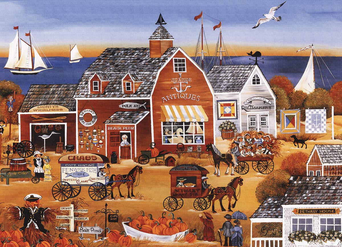 Seaside Antiques by Carol Dyer | EuroGraphics 300-Piece Puzzle