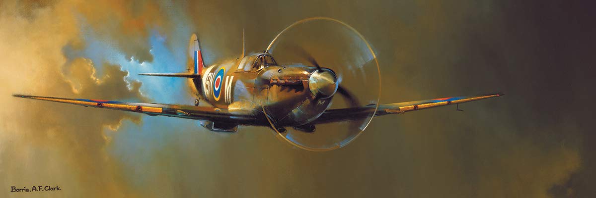 EuroGraphics Spitfire by Barrie A.F. Clark – 1000-Piece Puzzle (Barrier AF)