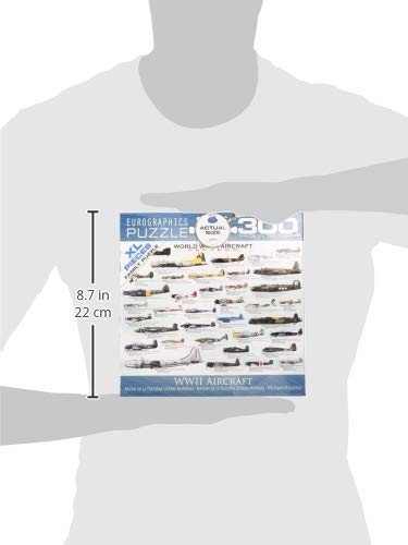 EuroGraphics WWII Airplanes 300-Piece Puzzle (Small Box) – Educational Family Activity
