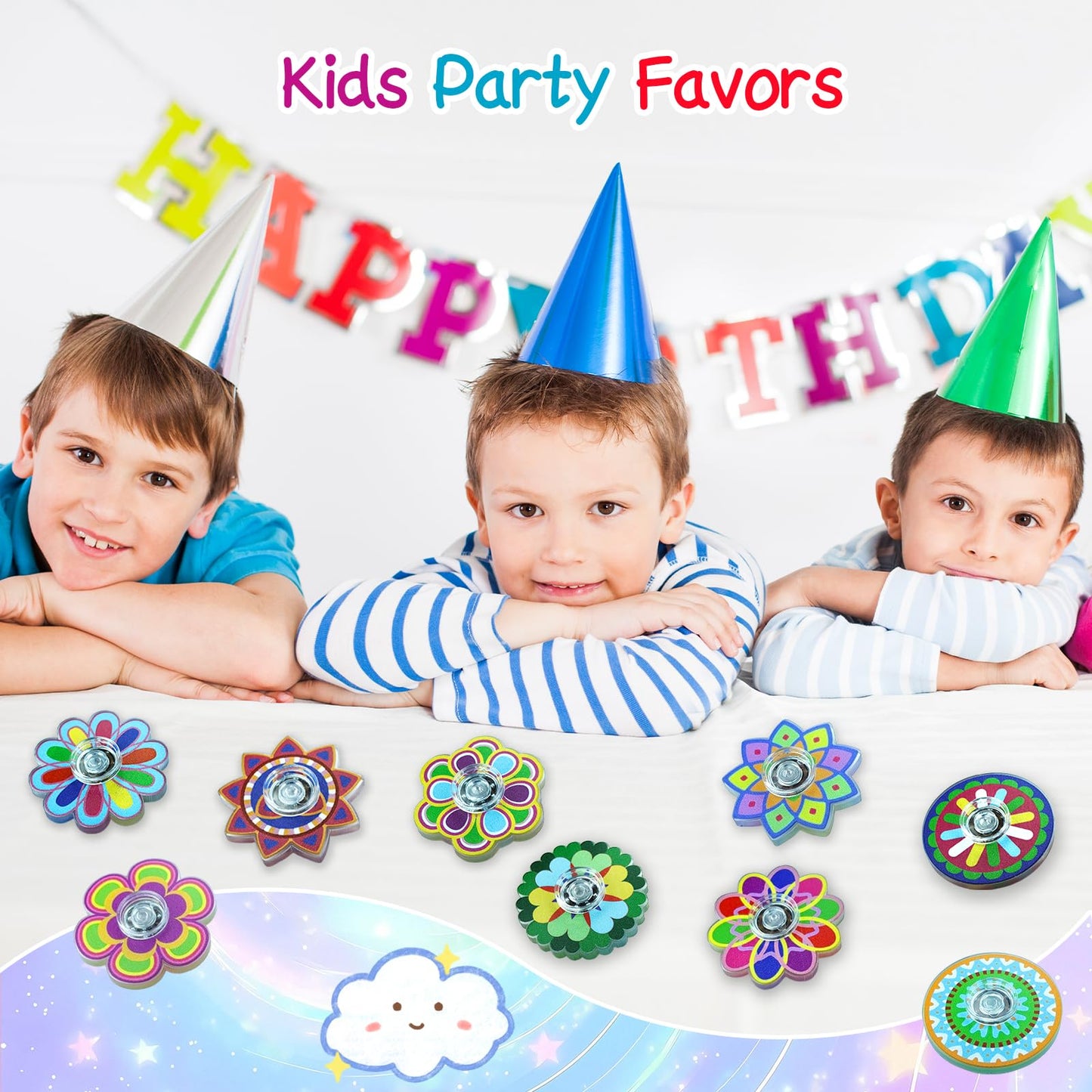 30 Pack Fidget Toys Spinner Bulk – Sensory Toys for Kids & Adults | Stress Relief & Focus