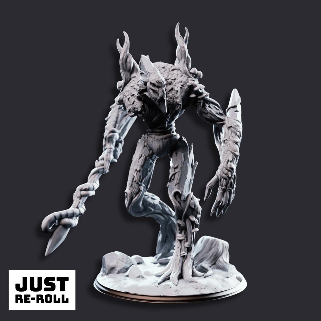 Evarak Treant of Duskweave - 3D Printed Monster Miniature