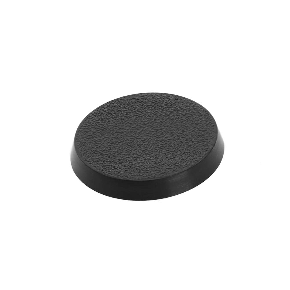Evemodel MB325 25mm Round Plastic Bases – 40pcs for Miniatures & Wargames