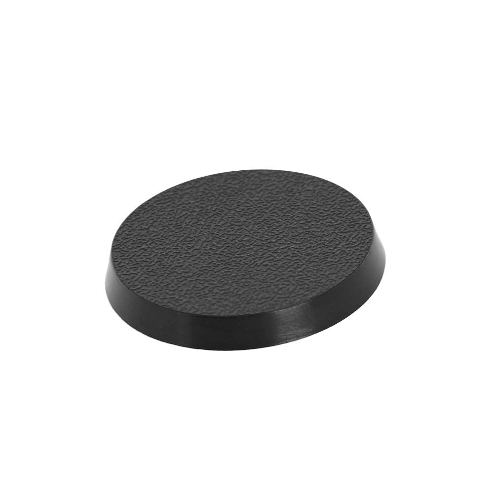 Evemodel MB432 32mm Round Plastic Model Bases – 40pc for Miniatures