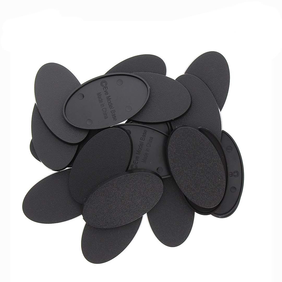 Evemodel MB660 60x35mm Plastic Model Bases – 20pcs for Miniatures & Wargaming