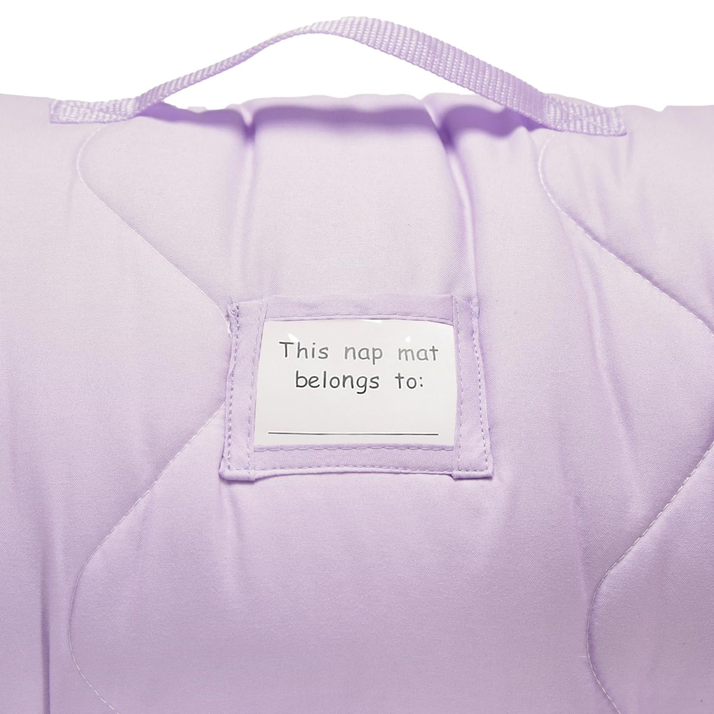 EVERYDAY KIDS Toddler Nap Mat with Removable Pillow – Born to Dance Ballerina, Rollup Design for Ages 2-6