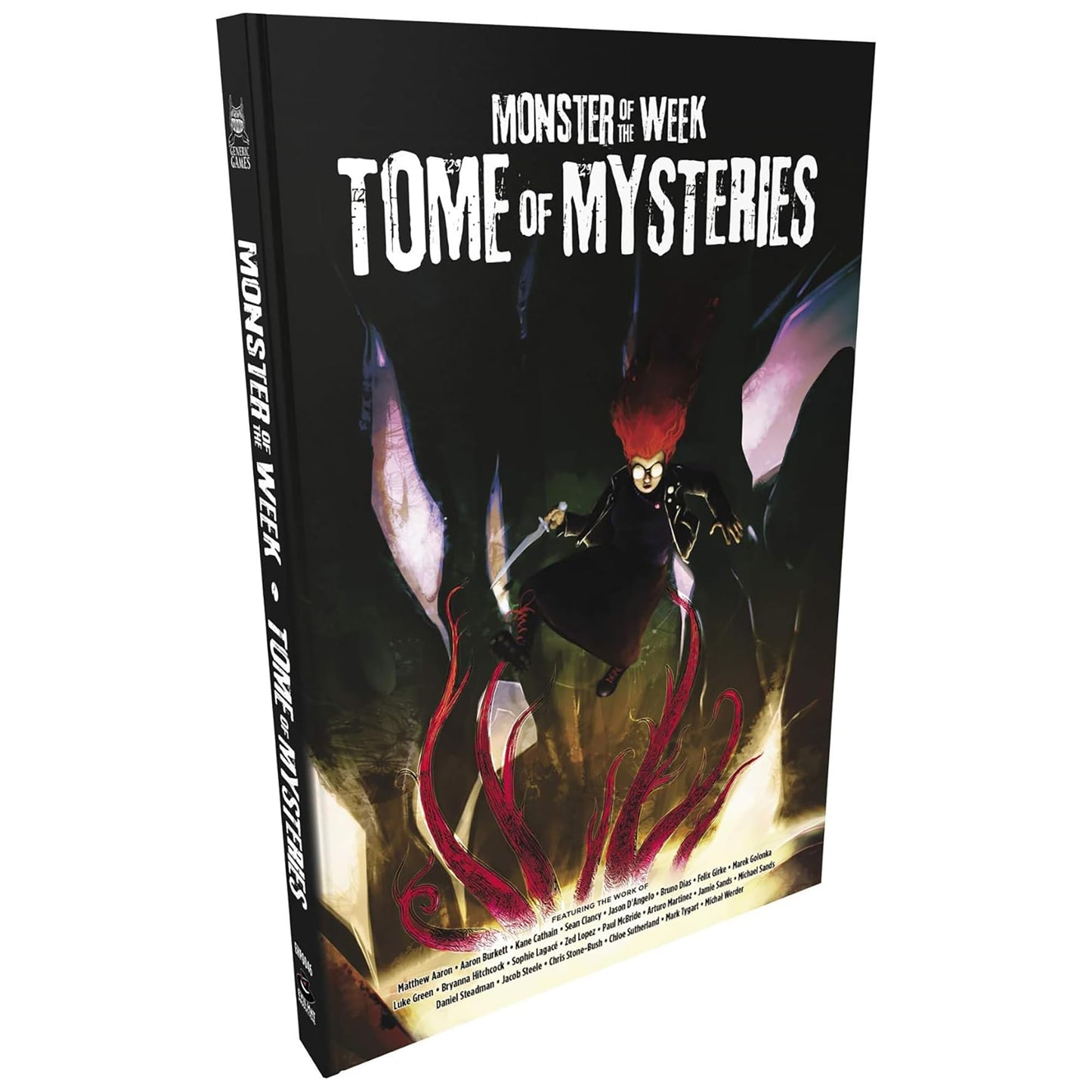 Evil Hat: Monster of The Week Tome of Mysteries – Hardcover RPG Supplement with 29 Mysteries & 4 New Playbooks
