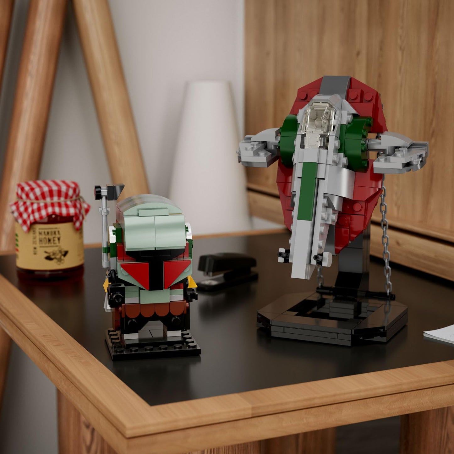 EvoFTIOR Boba Fett Slave One Tensegrity Model – Starship Microfighter Build Set