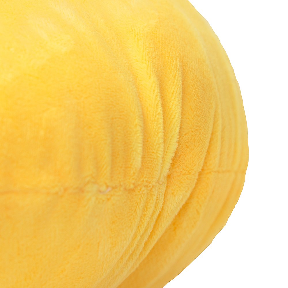 EvZ Emoji Heart Eyes Face Plush Cushion 32cm – Officially Licensed Yellow