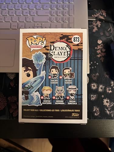 POP! Animation Demon Slayer Tanjiro with Dragon (Exclusive) Glow-in-the-Dark, 3.75-inch Figure