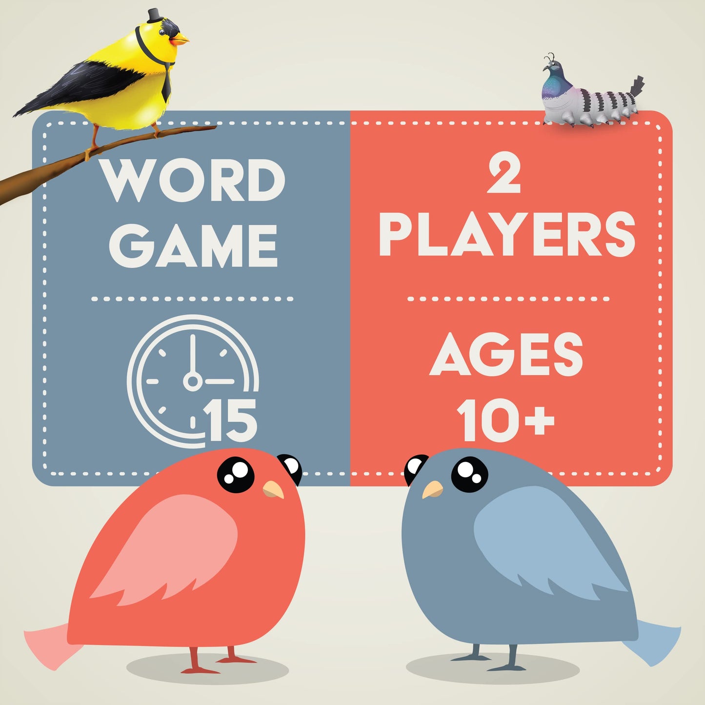 Exploding Kittens A Little Wordy — 2 Player Word Game for Couples, 15-Min Play