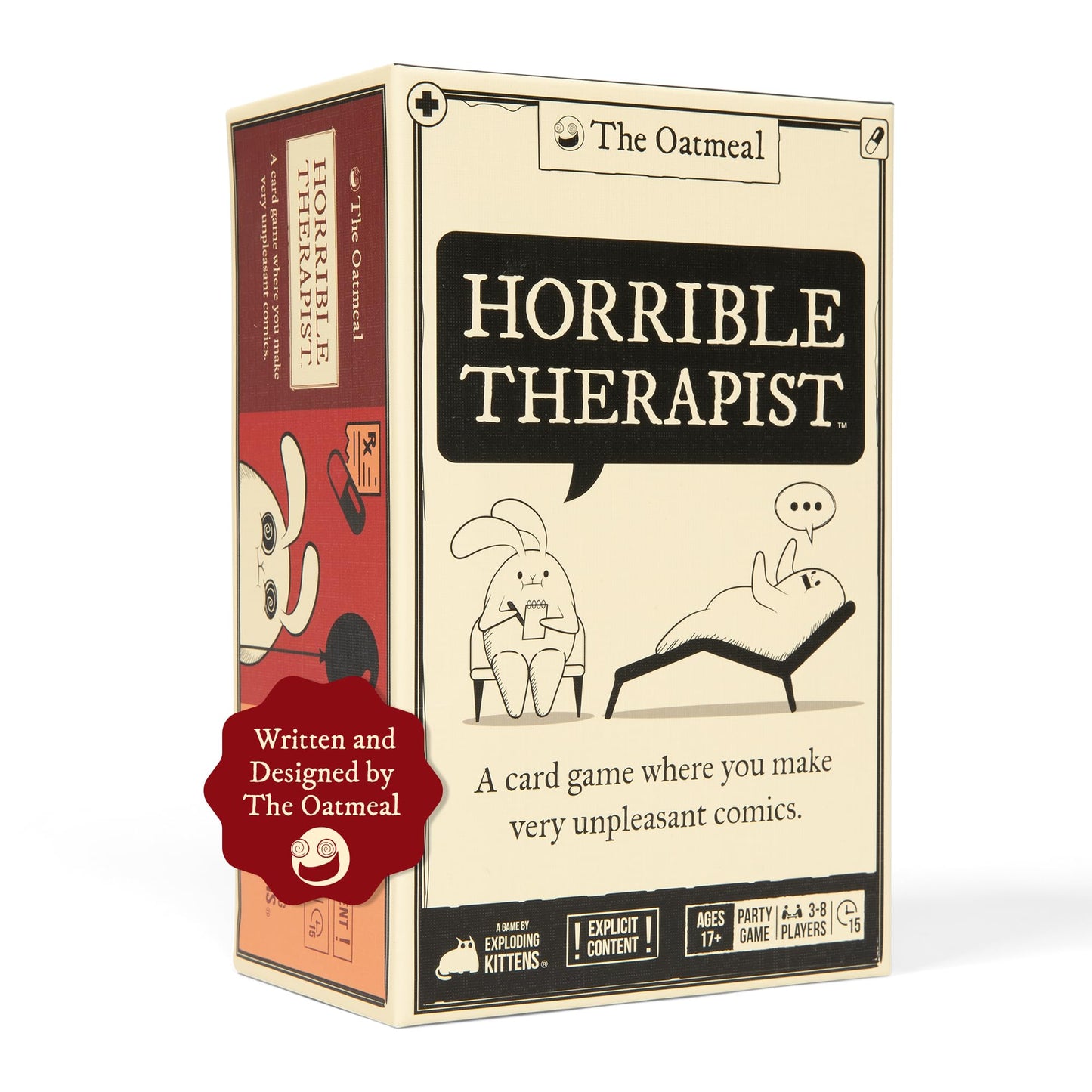 Exploding Kittens Base Edition – 3-8 Players, 17+, 15 Minutes