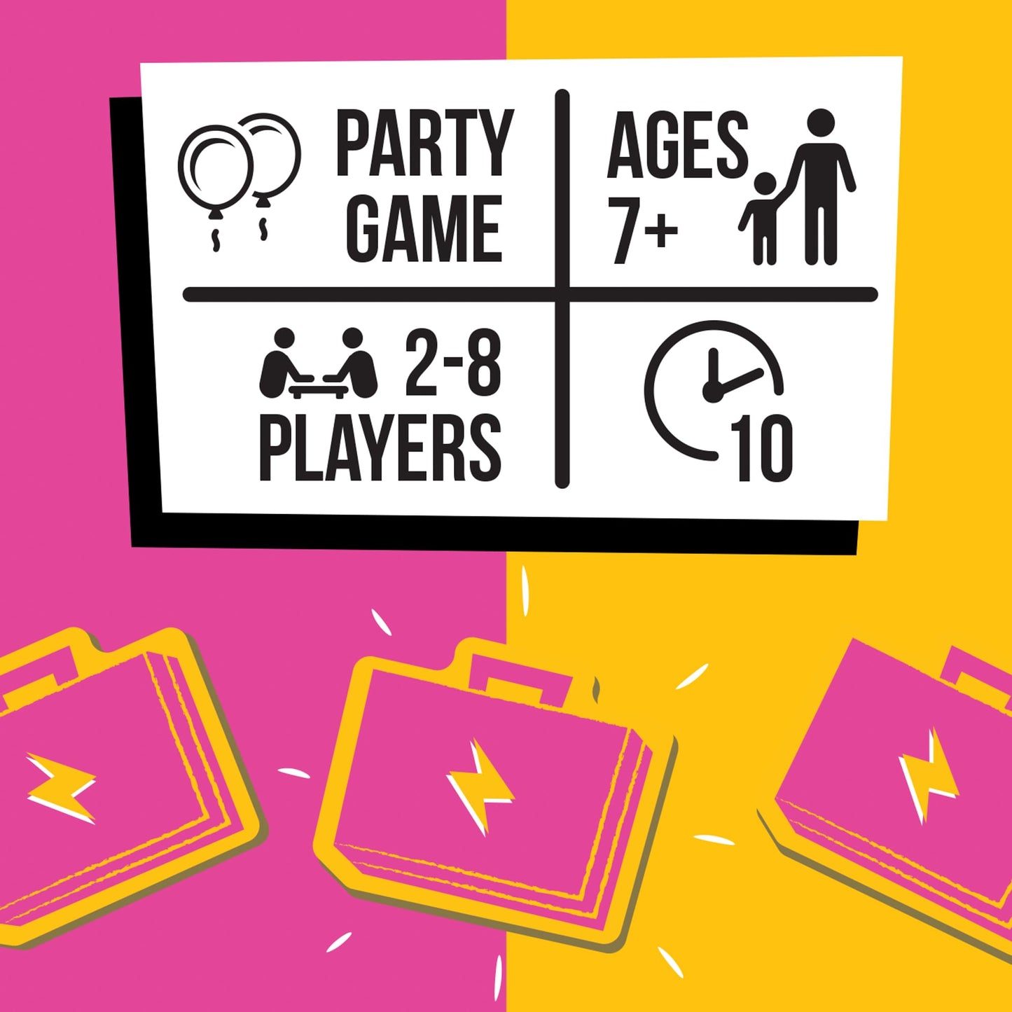 Exploding Kittens Danger Danger: Fast-Paced Team Card Game for 2-8 Players | Ages 7+ | 10-Minute Rounds