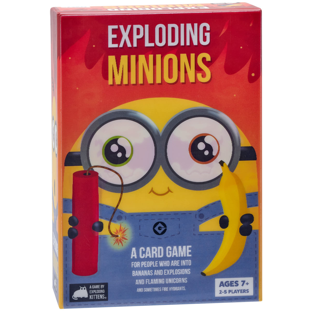 Exploding Minions by Exploding Kittens – 2-5 Players Card Game for Family Night | 15-Minute Minions-Themed Party Game