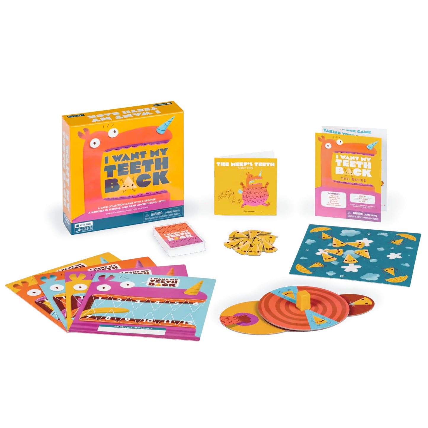 Exploding Kittens I Want My Teeth Back - 2-4 Players Educational Kids Game