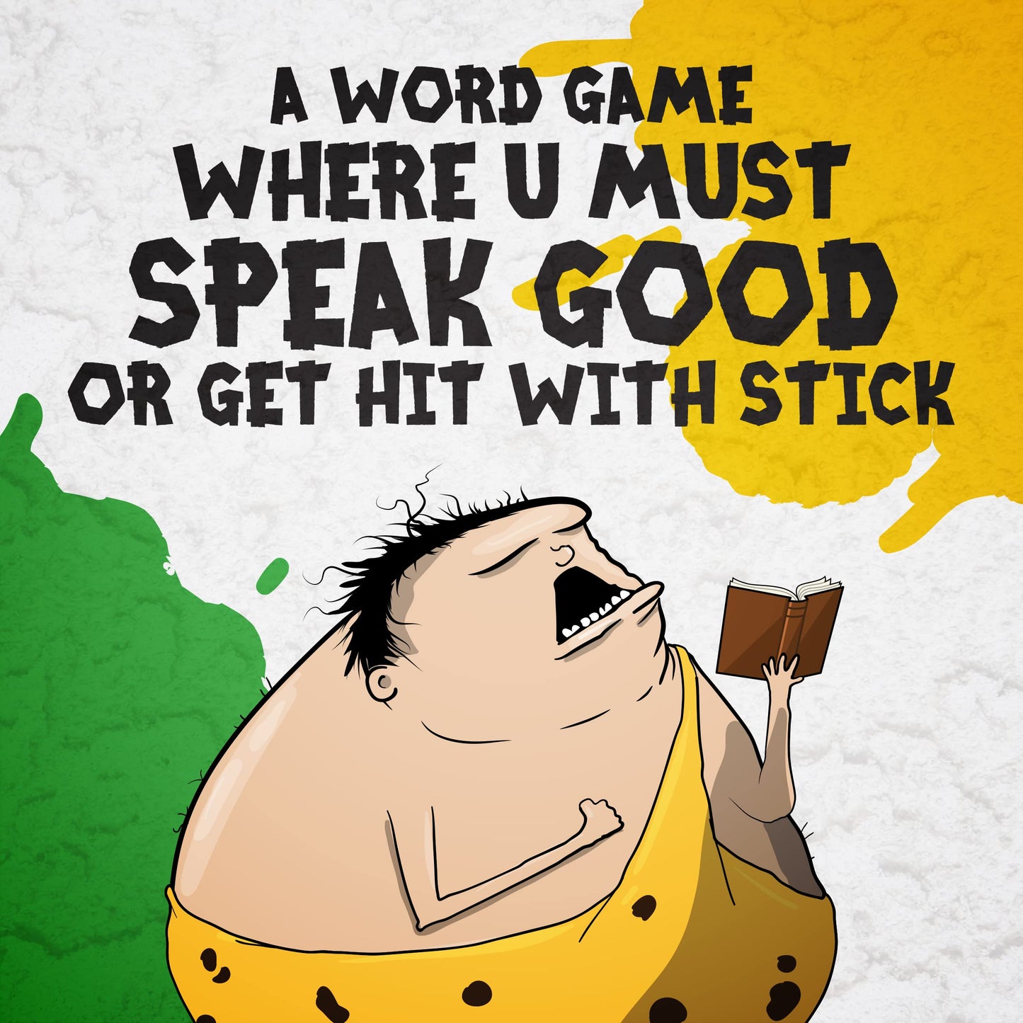 Exploding Kittens Poetry for Neanderthals Expansion Pack – 500 Cards, 2+ Players, 15 Minutes | Ages 7+