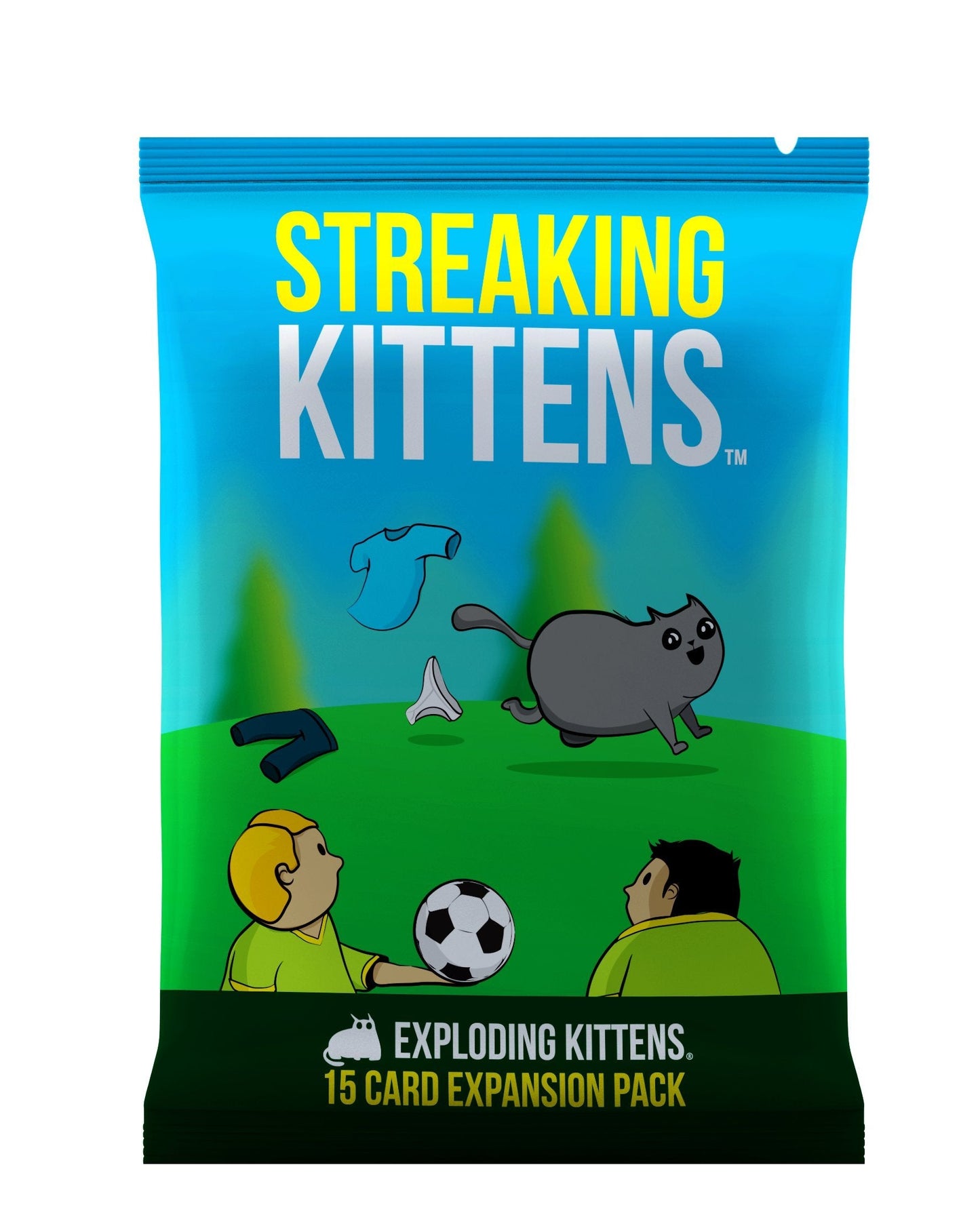 Exploding Kittens Streaking Kittens Expansion – 15-Card Add-On