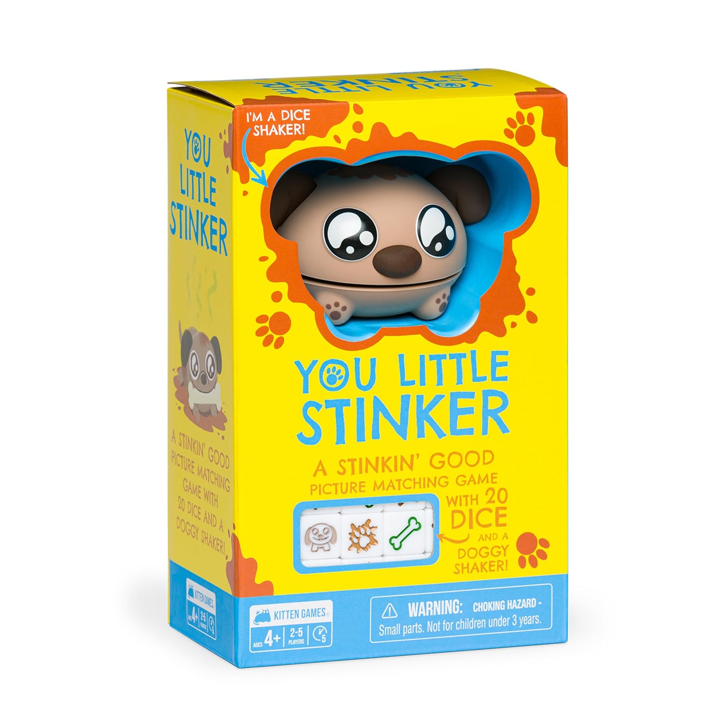 Exploding Kittens You Little Stinker – Kid-Friendly Dice Game for 2-5 Players (Ages 4+)