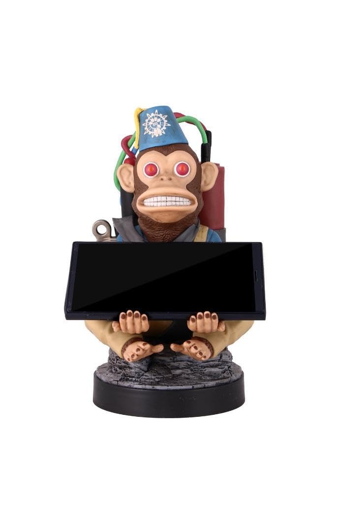 Exquisite Gaming: Monkeybomb Cable Guy – Phone & Controller Holder | Officially Licensed COD Figure
